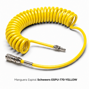 Manguera Espiral Schweers mod. ESPU-770 Yellow