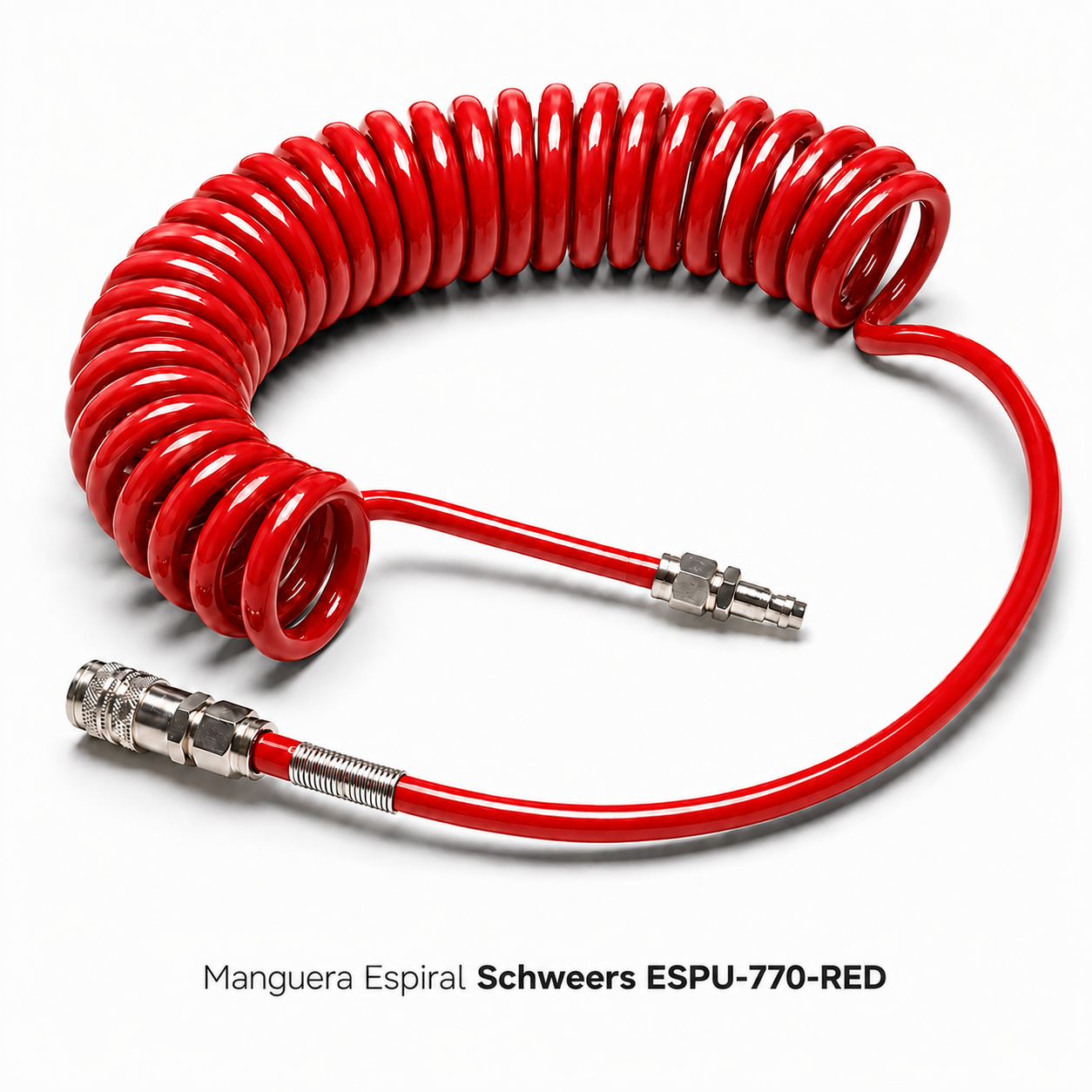 Manguera Espiral Schweers mod. ESPU-770 Red