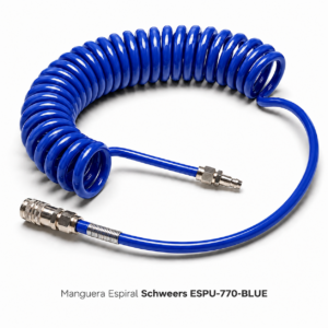 Manguera Espiral Schweers mod. ESPU-770 Blue