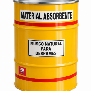 Bote para Materiales Absorbentes Color Amarillo